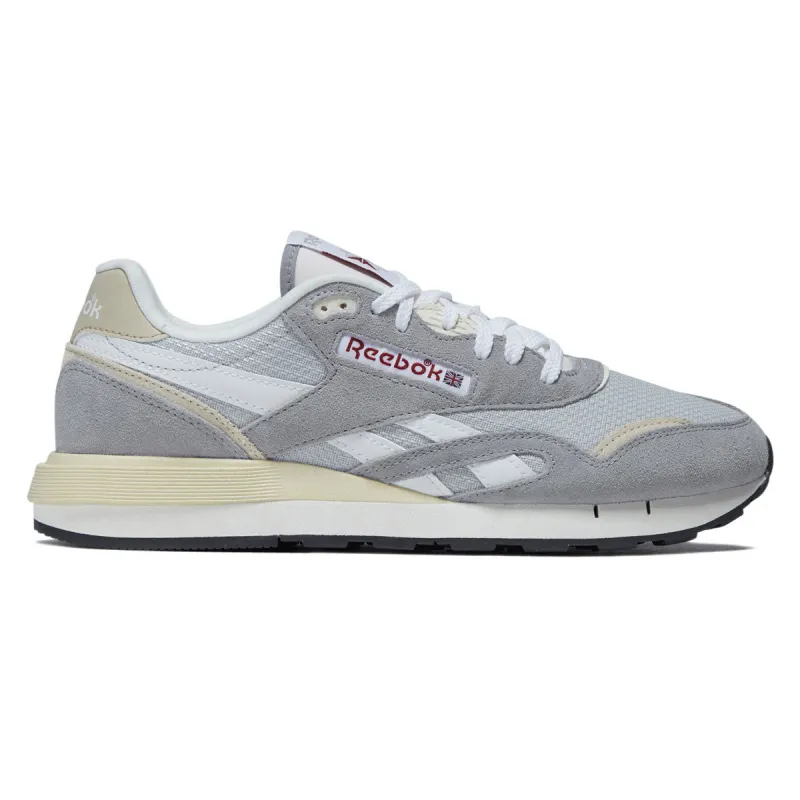 Reebok Classic Nylon 89 Shoes - Grey 1/Grey 2/Chalk made by Reebok