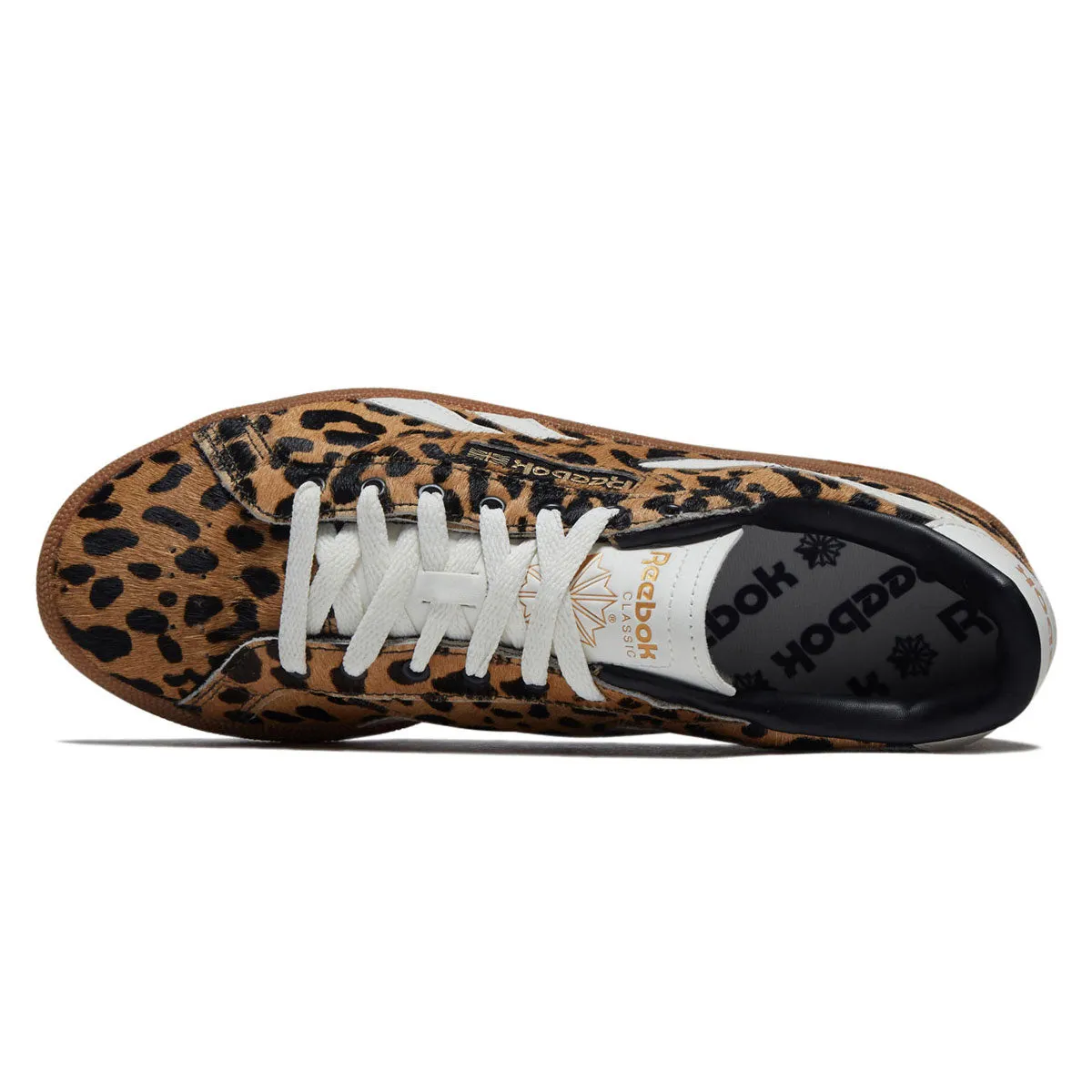 Reebok Womens Club C Grounds UK Shoes - Cheetah/Cheetah/Chalk sold by CCS product image thumbnail 3