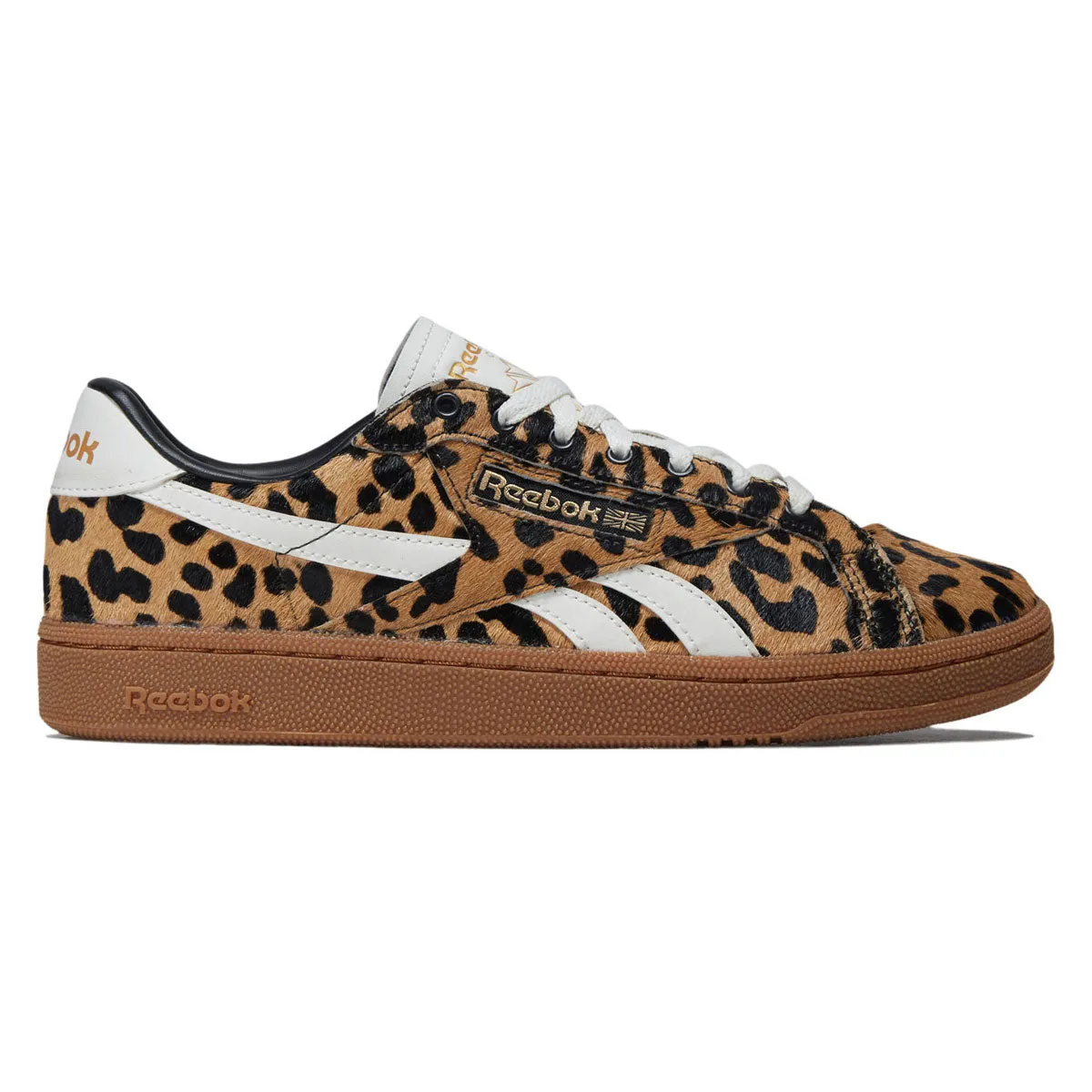 Reebok Womens Club C Grounds UK Shoes - Cheetah/Cheetah/Chalk sold by CCS
