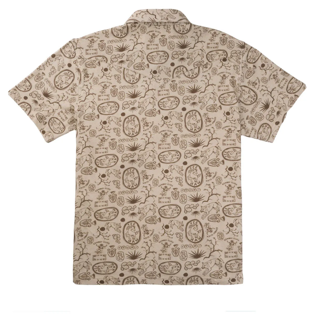 Sendero Cantina Polo Shirt - Haw Yee Tan Print sold by CCS product image thumbnail 5