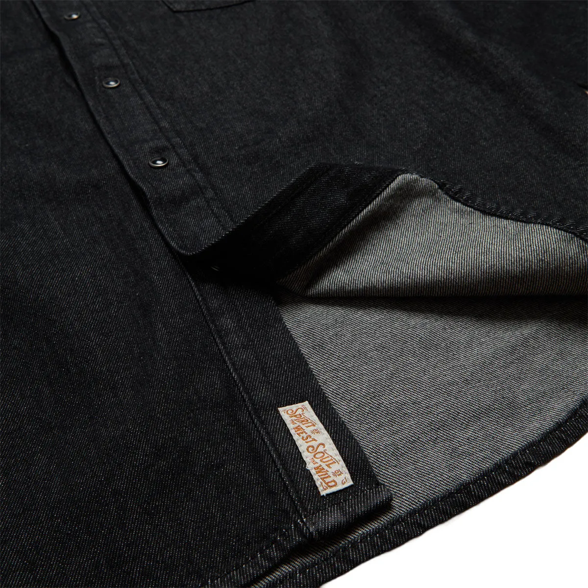 Sendero The Wyatt Pearl Snap Long Sleeve Shirt - Midnight Denim sold by CCS product image thumbnail 4