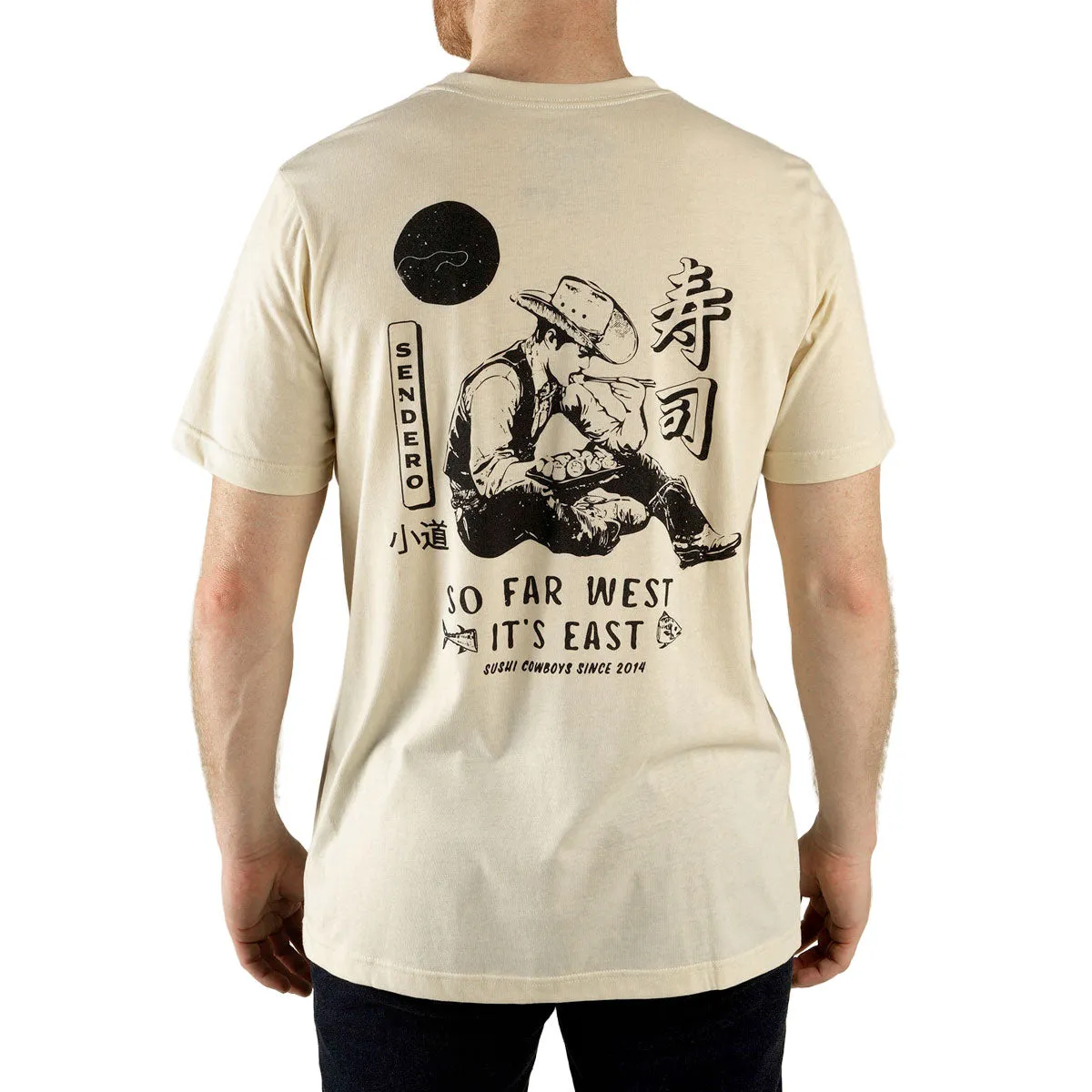 Sendero So Far West T-Shirt - Cream sold by CCS product image thumbnail 3