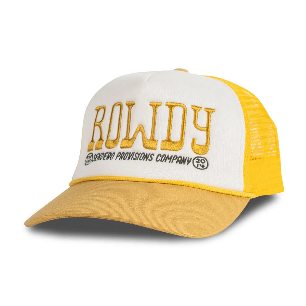 Sendero Rowdy Hat - White sold by CCS
