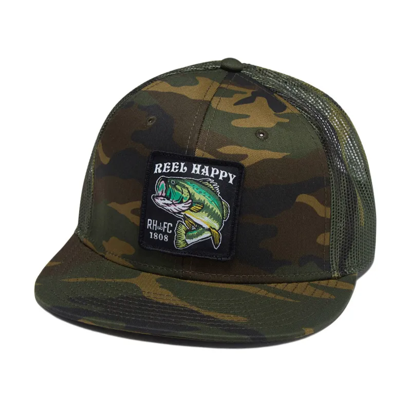 Reel Happy Large Marge Trucker Hat - Camo sold by CCS