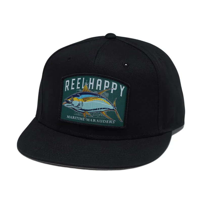 Reel Happy Tuna Grande Snapback Hat - Black sold by CCS