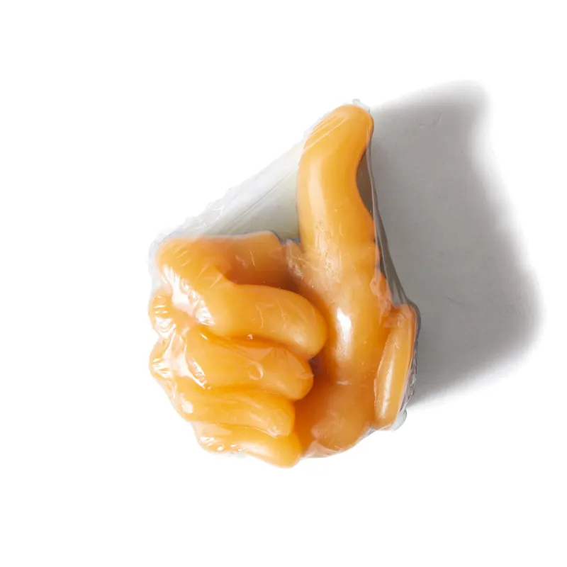 Bro Style Thumbs Up Skate Wax - Yellow/Blue/Orange sold by CCS