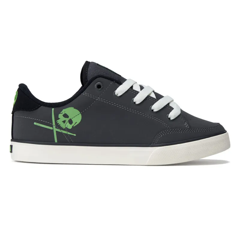 C1rca Buckler SK Shoes - Gray/Black/Green sold by CCS