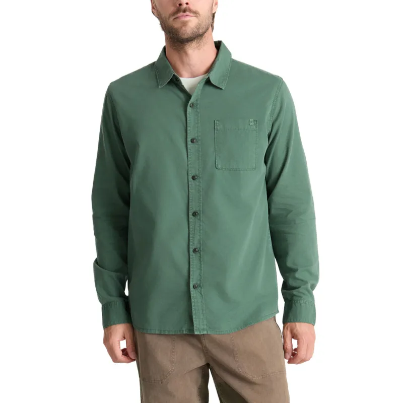 Roark Made To Fade Long Sleeve Shirt - Washed Slate Green sold by CCS