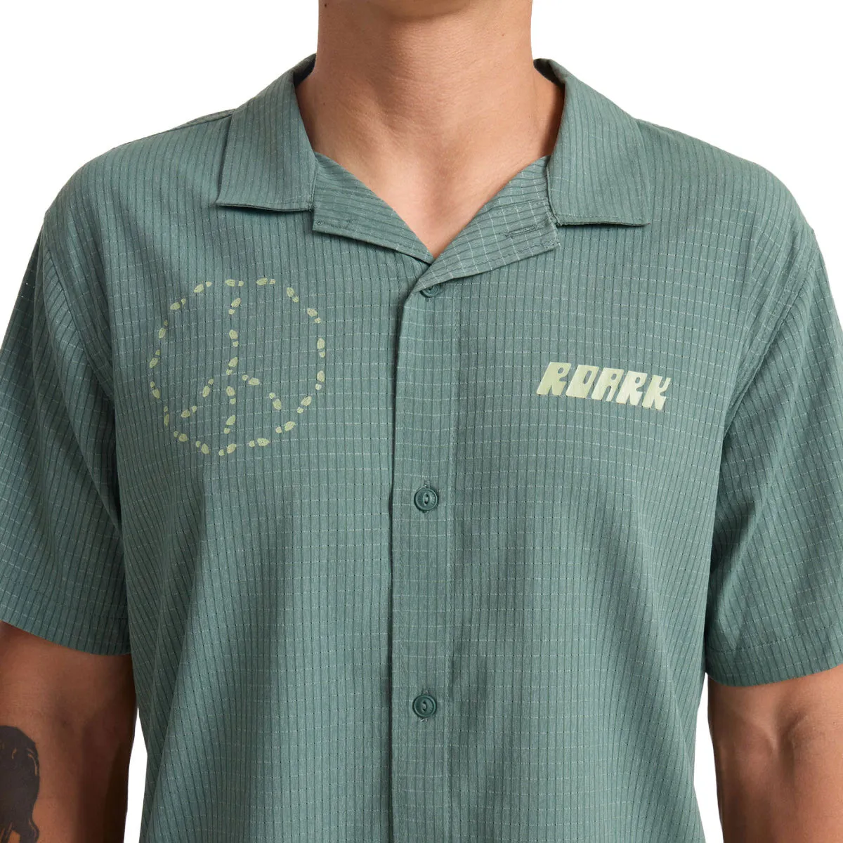 Roark Bless Up Trail Shirt - Slate Green sold by CCS product image thumbnail 3