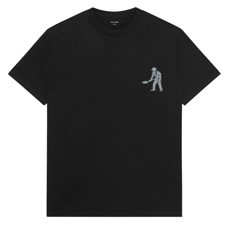 Ace x Passport Ace & Spade T-Shirt - Black made by CCS