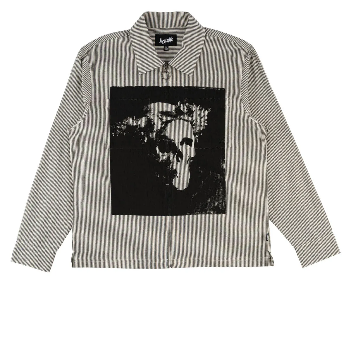 Welcome Crowned Long Sleeve Oxford Shirt - Black sold by CCS