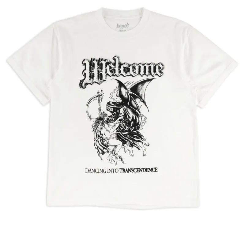 Welcome Transcendence T-Shirt - White sold by CCS