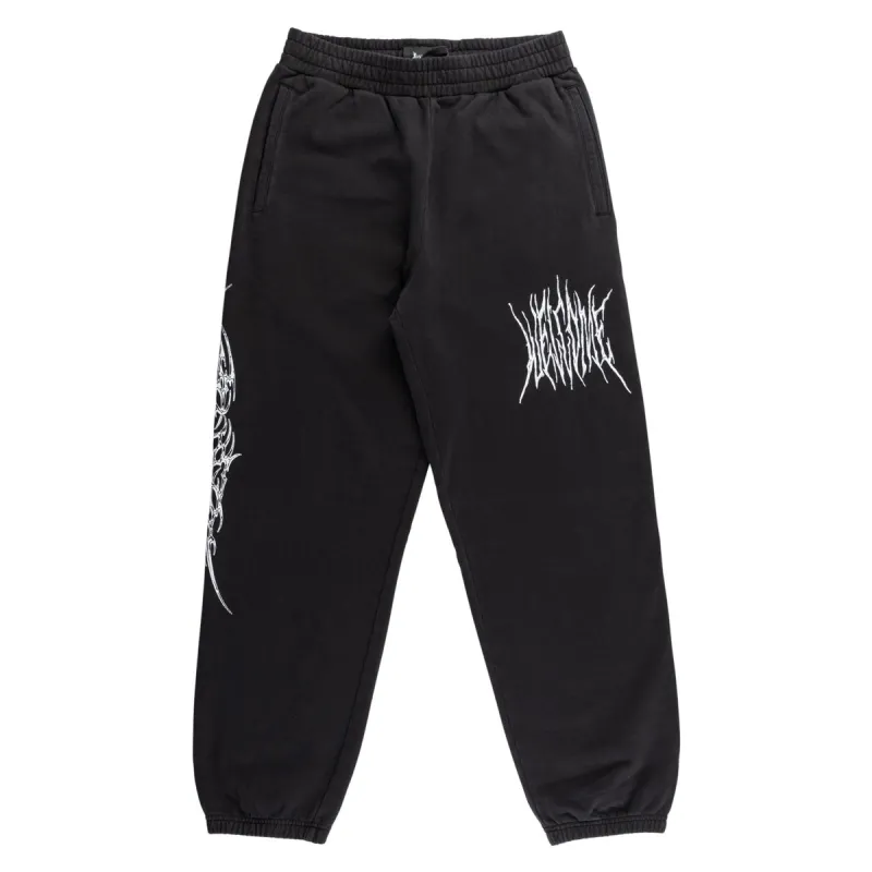 Welcome Caste Pigment Dyed Pants - Black sold by CCS