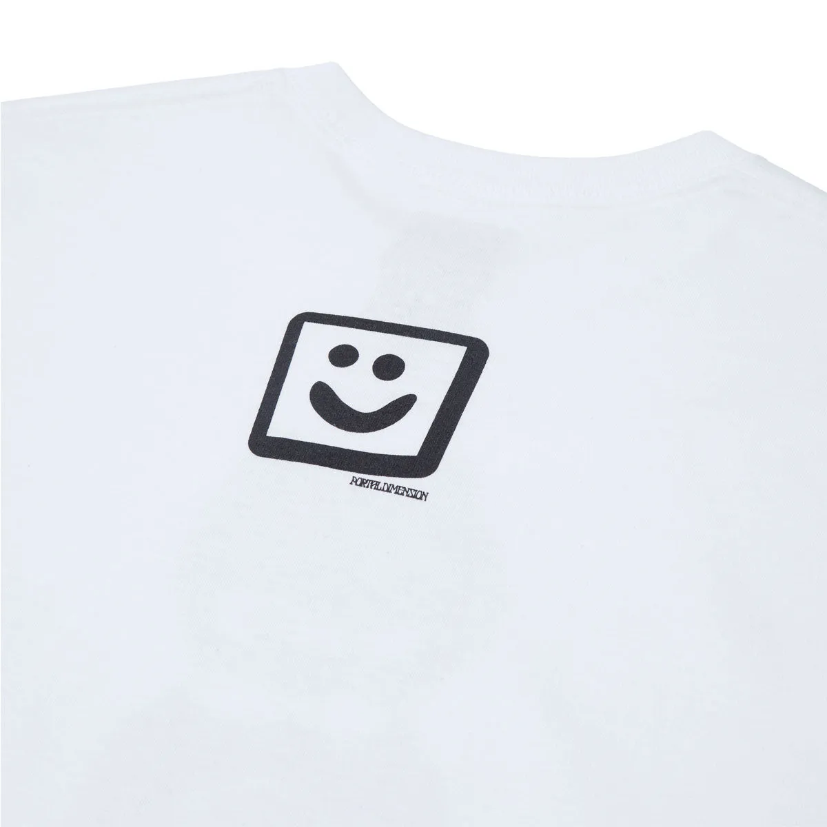 Portal Dimension Cat Clock T-Shirt - White sold by CCS product image thumbnail 3
