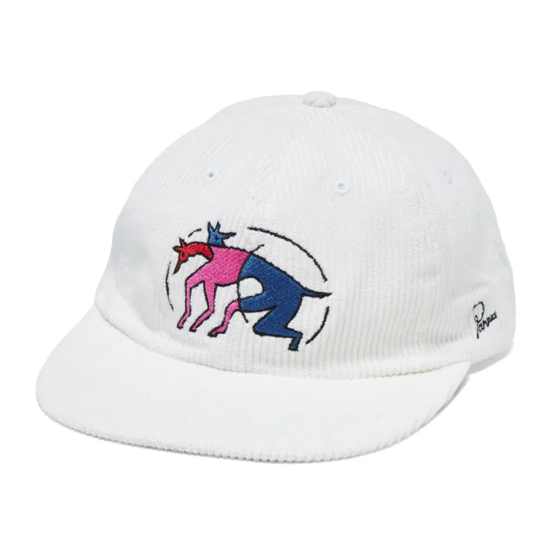 By Parra The Zoomies 6 Panel Hat - White sold by CCS