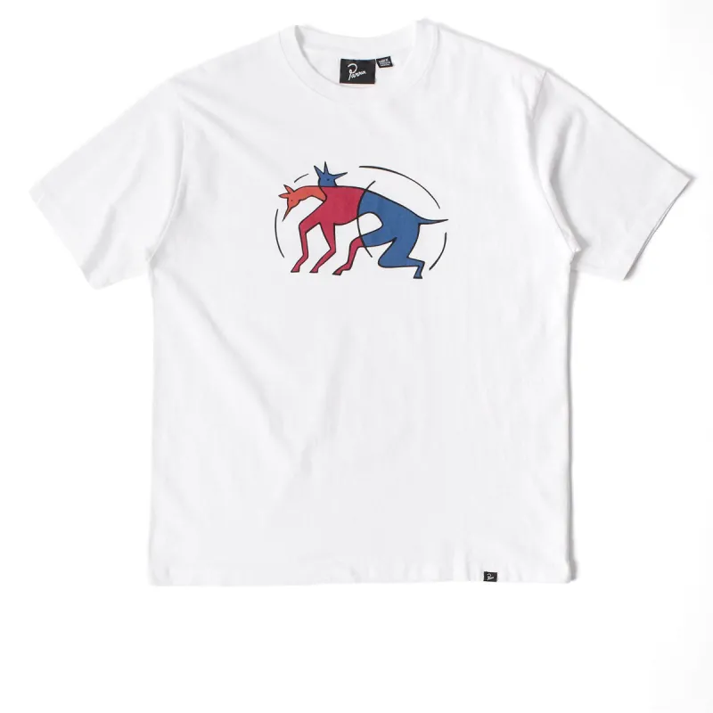 By Parra The Zoomies T-Shirt - White sold by CCS