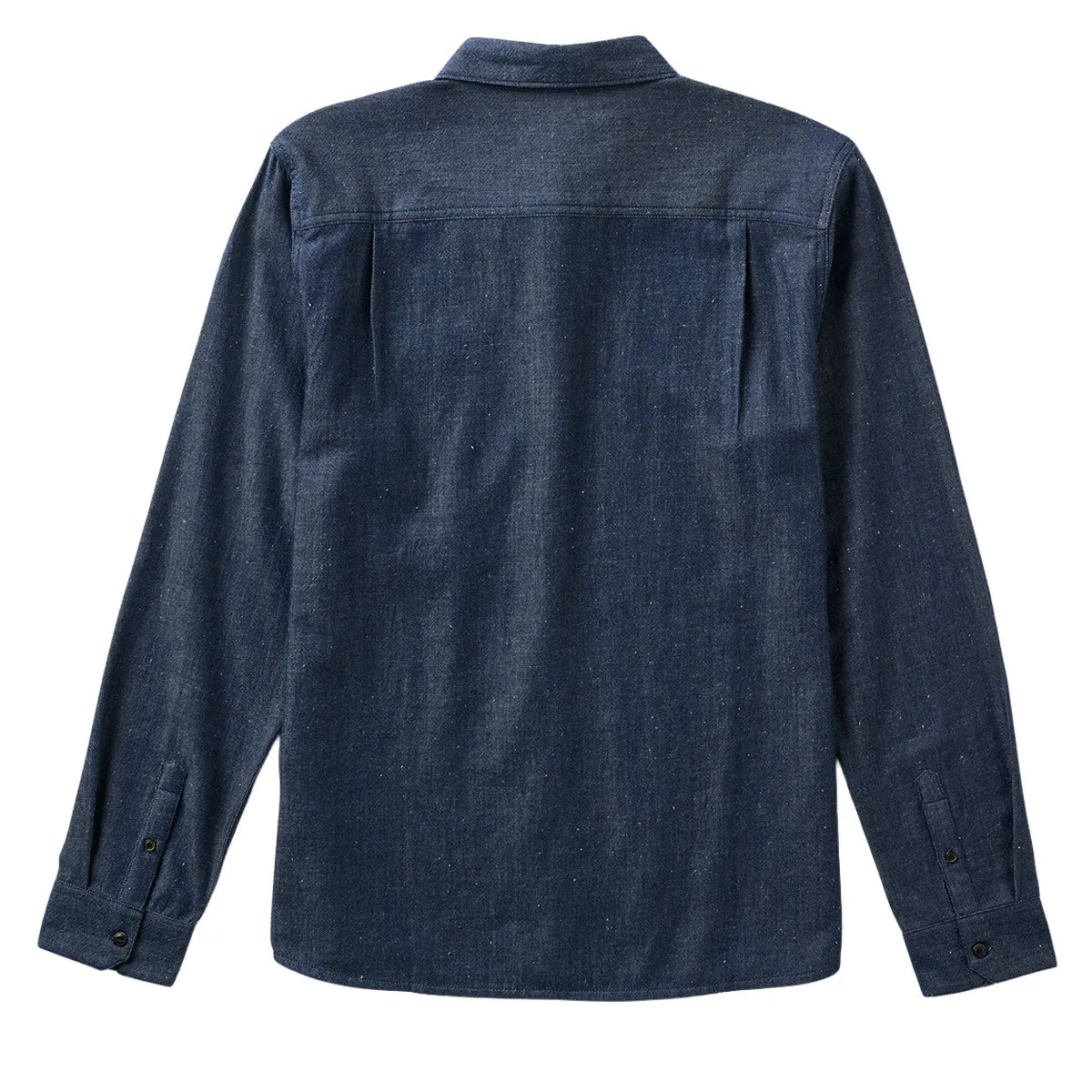 Roark Scholar Chambray Long Sleeve Shirt - Mid Indigo sold by CCS product image thumbnail 4