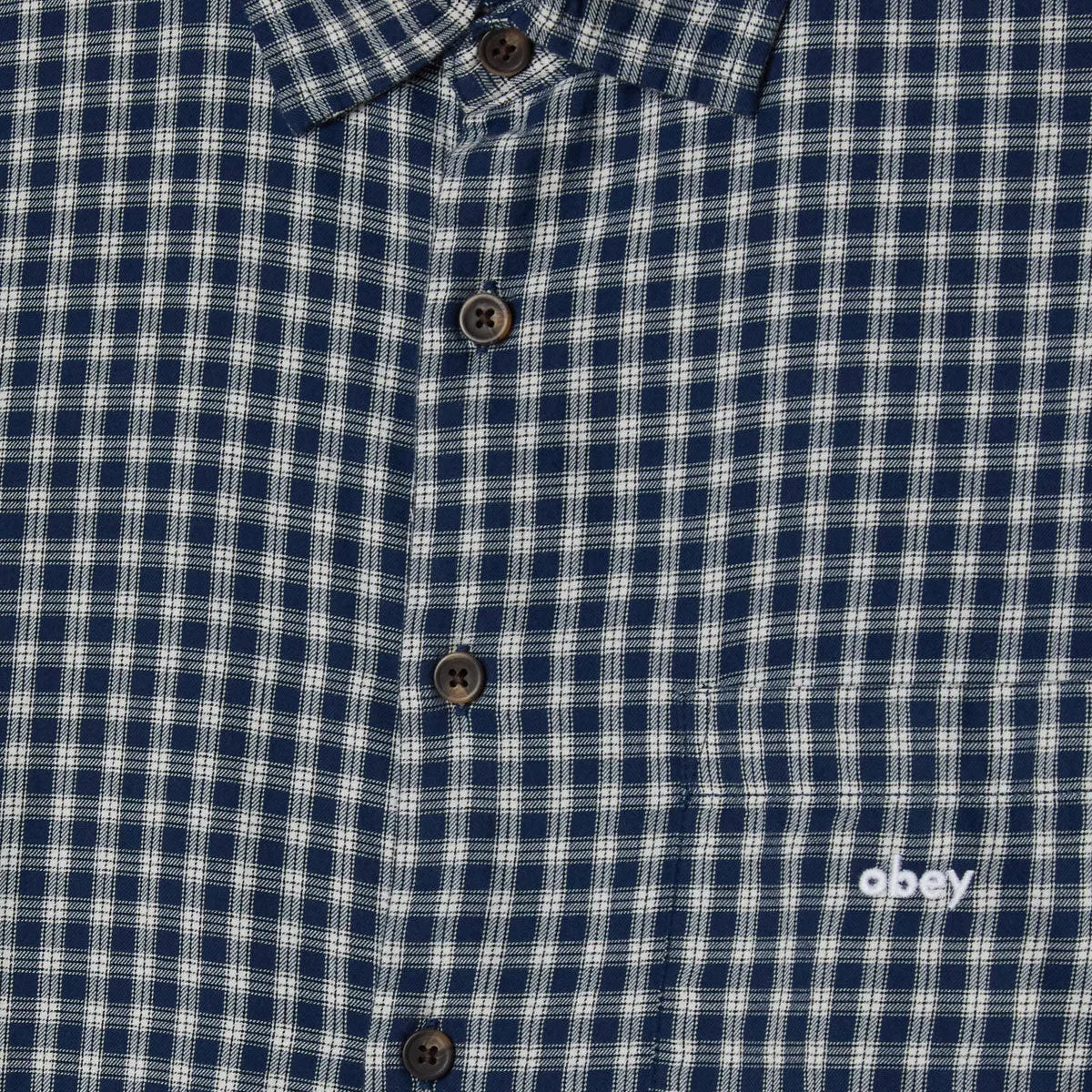 Obey Bigwig Andy Long Sleeve Shirt - Academy Navy Multi sold by CCS product image thumbnail 3