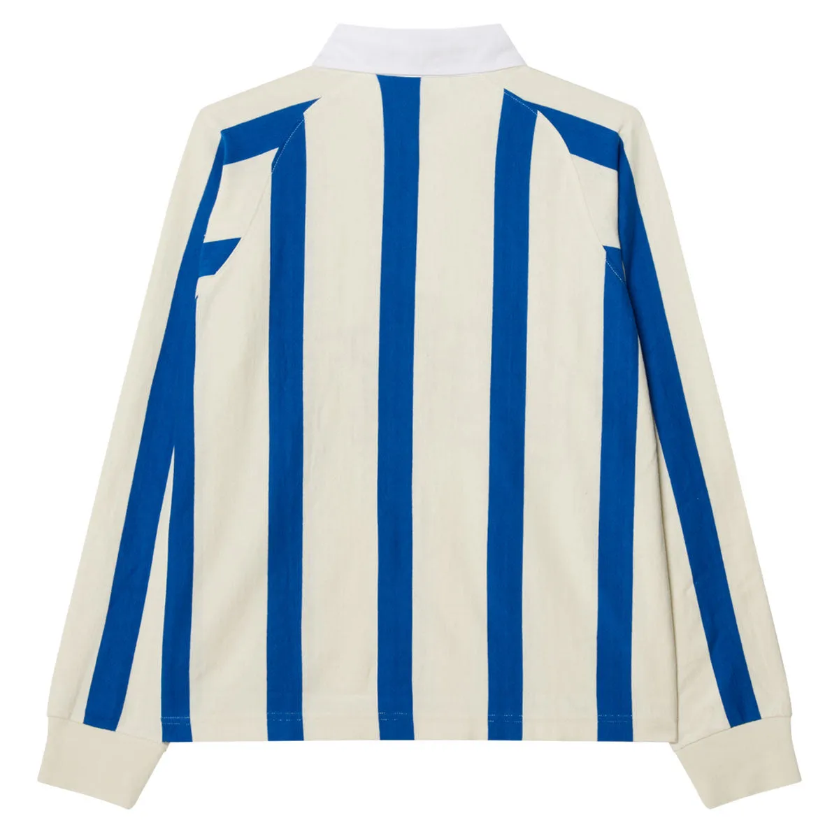 Obey Landon Stripe Long Sleeve Polo Shirt - White Multi sold by CCS product image thumbnail 2