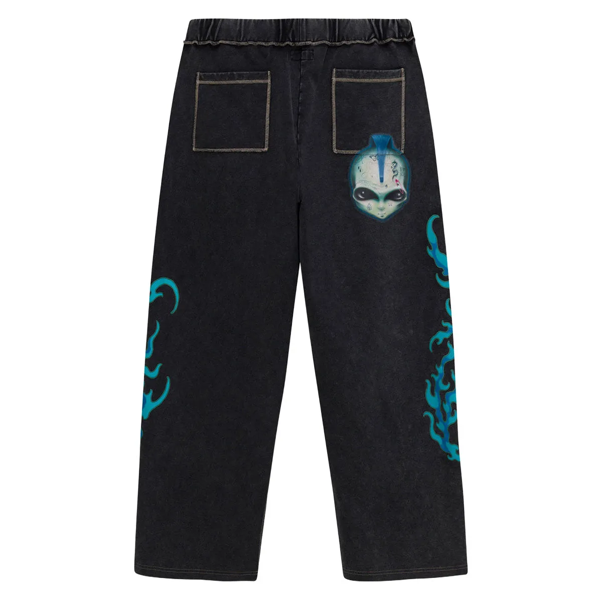 RIPNDIP Squabble Up Sweatpants - Black Vintage Wash sold by CCS product image thumbnail 2