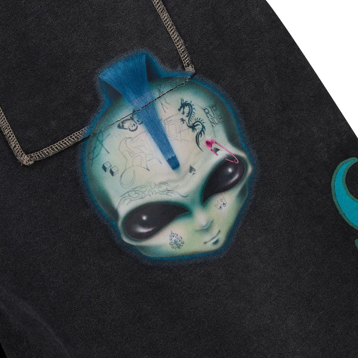 RIPNDIP Squabble Up Sweatpants - Black Vintage Wash sold by CCS product image thumbnail 3