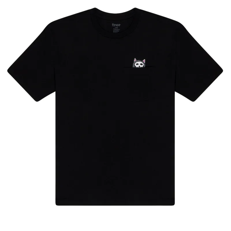 RIPNDIP Trick Or Treat Pocket T-Shirt - Black sold by CCS