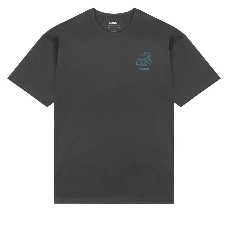 Arbor Bodega T-Shirt - Faded Black made by Arbor