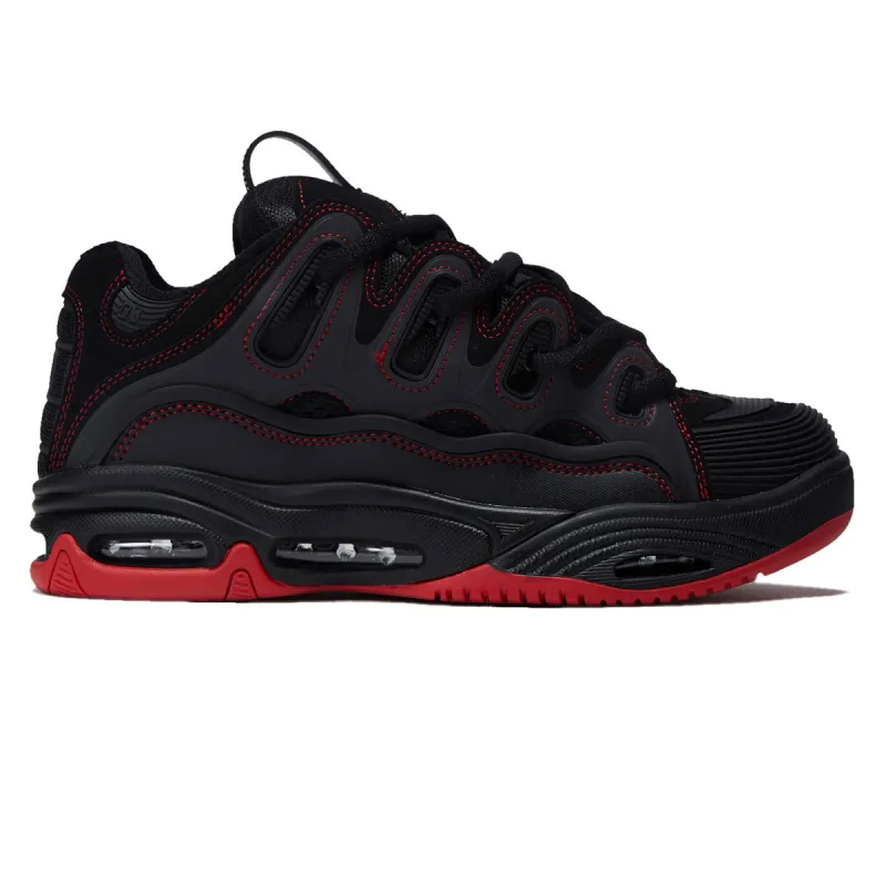 Osiris D3 2001 Shoes - Black/Red/Red sold by CCS