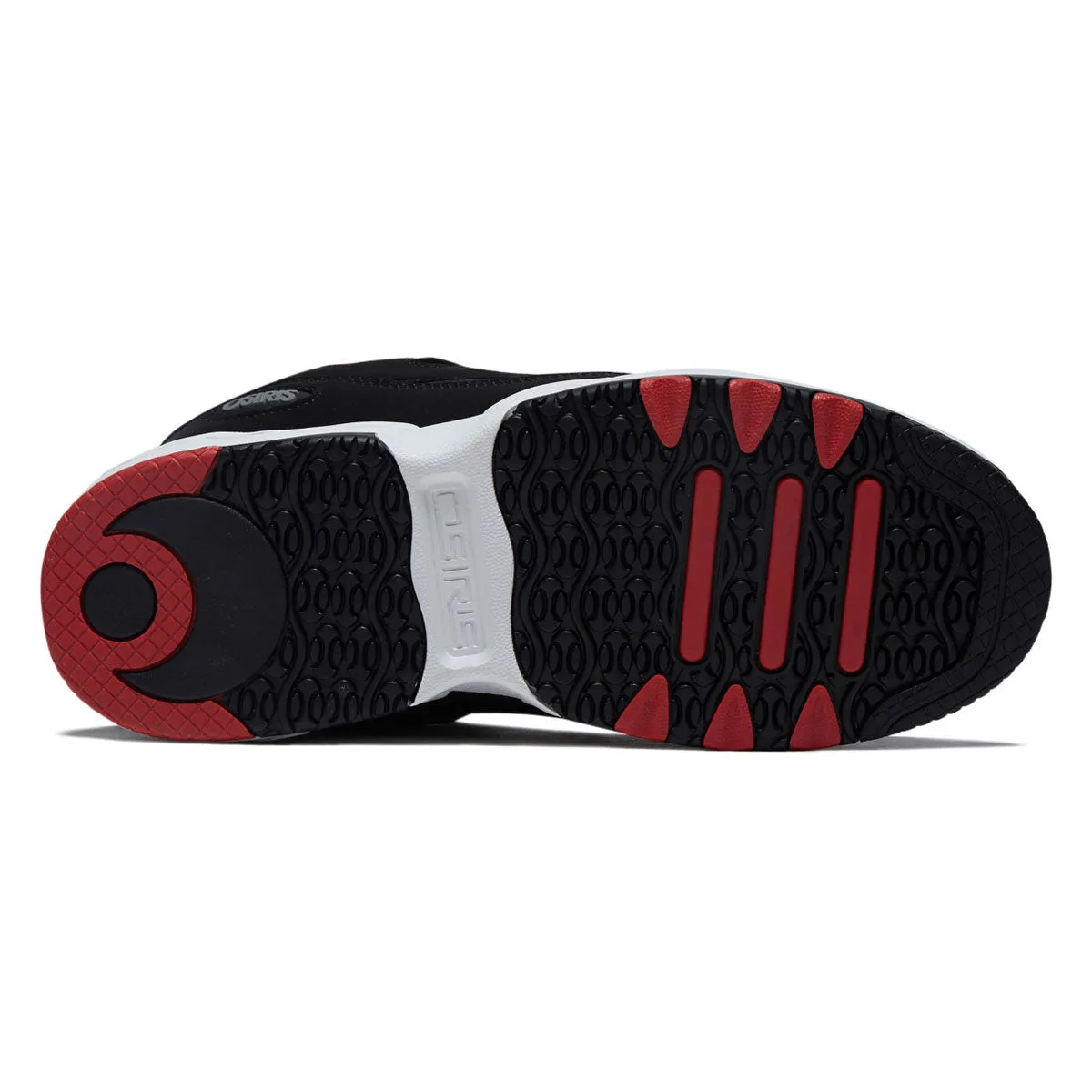 Osiris D3 E Shoes - Black/Charcoal/Red sold by CCS product image thumbnail 4