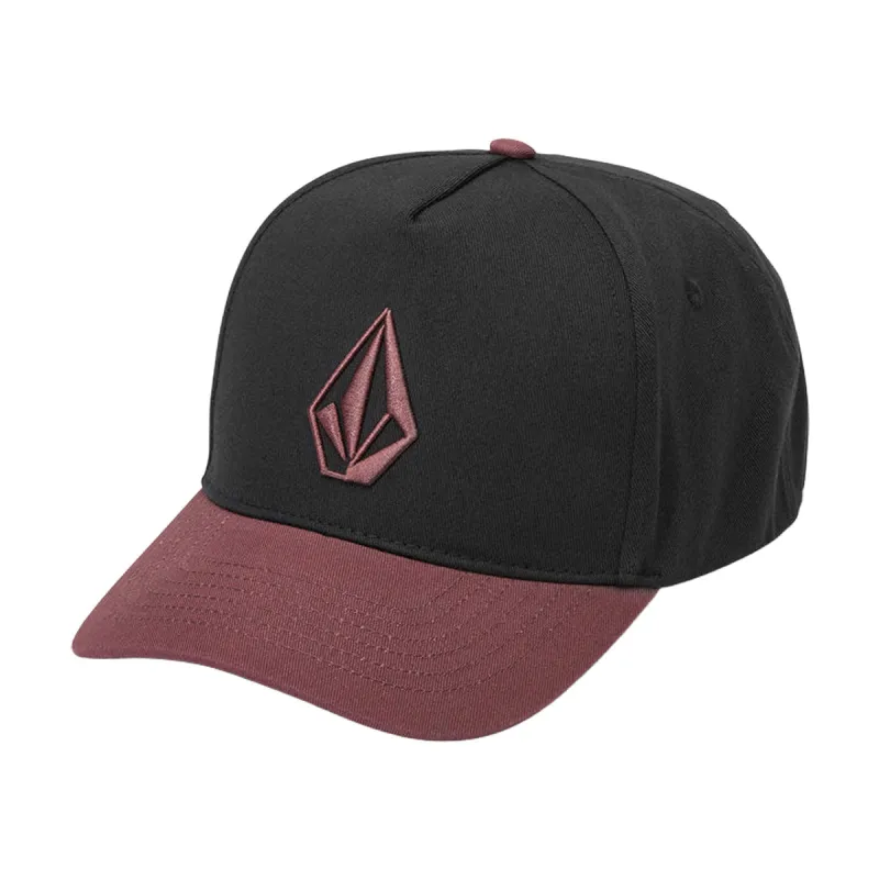 Volcom Embossed Stone Adj Hat - Merlot sold by CCS