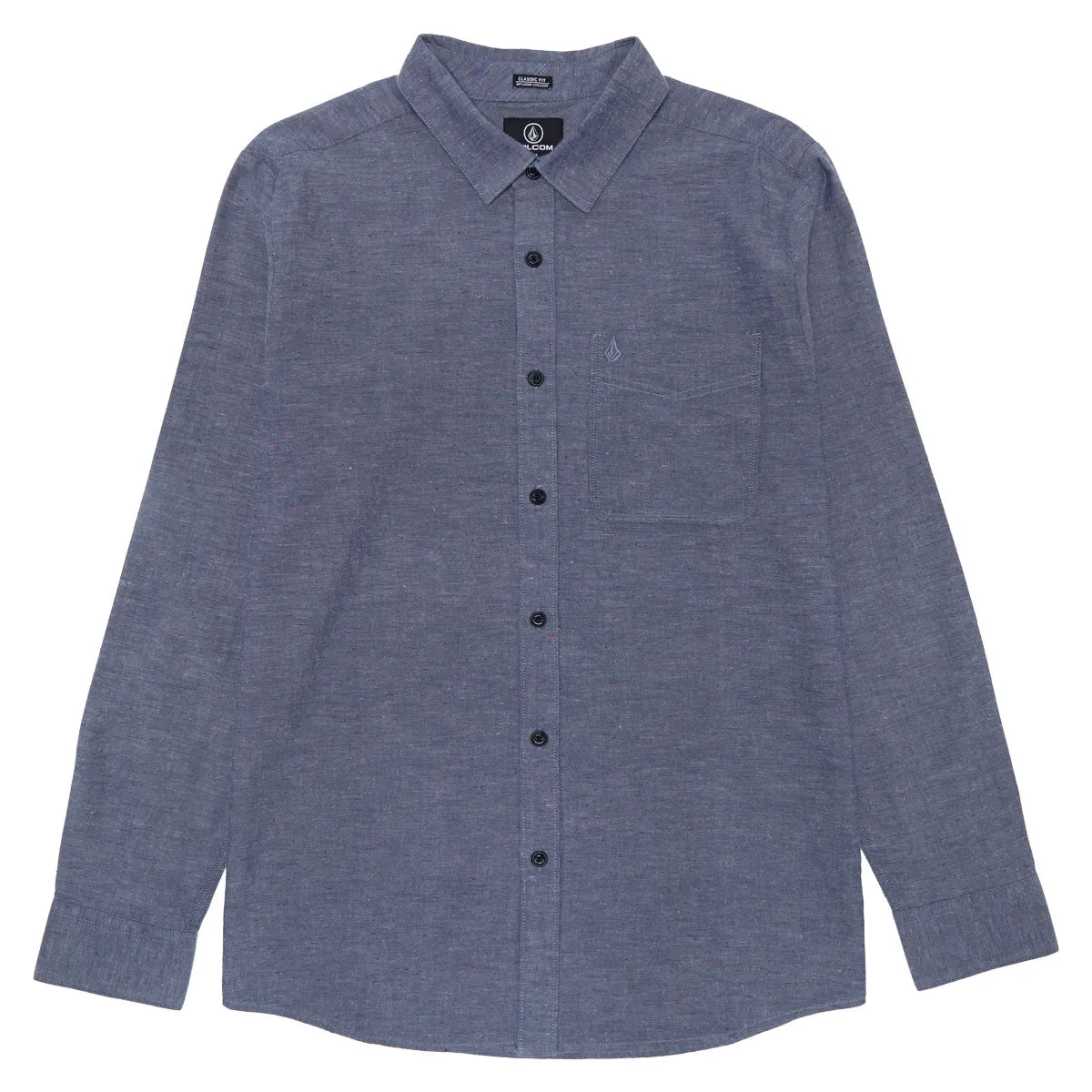 Volcom Date Knight Long Sleeve Shirt - Blue Wash sold by CCS