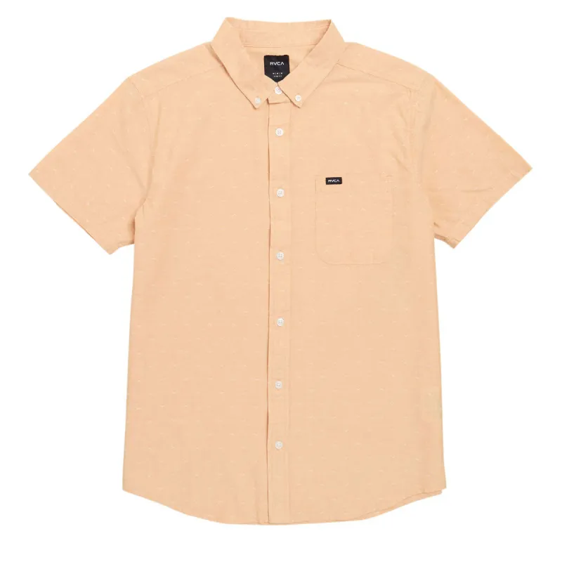 RVCA Thatll Do Dobby Shirt - Toasted sold by CCS