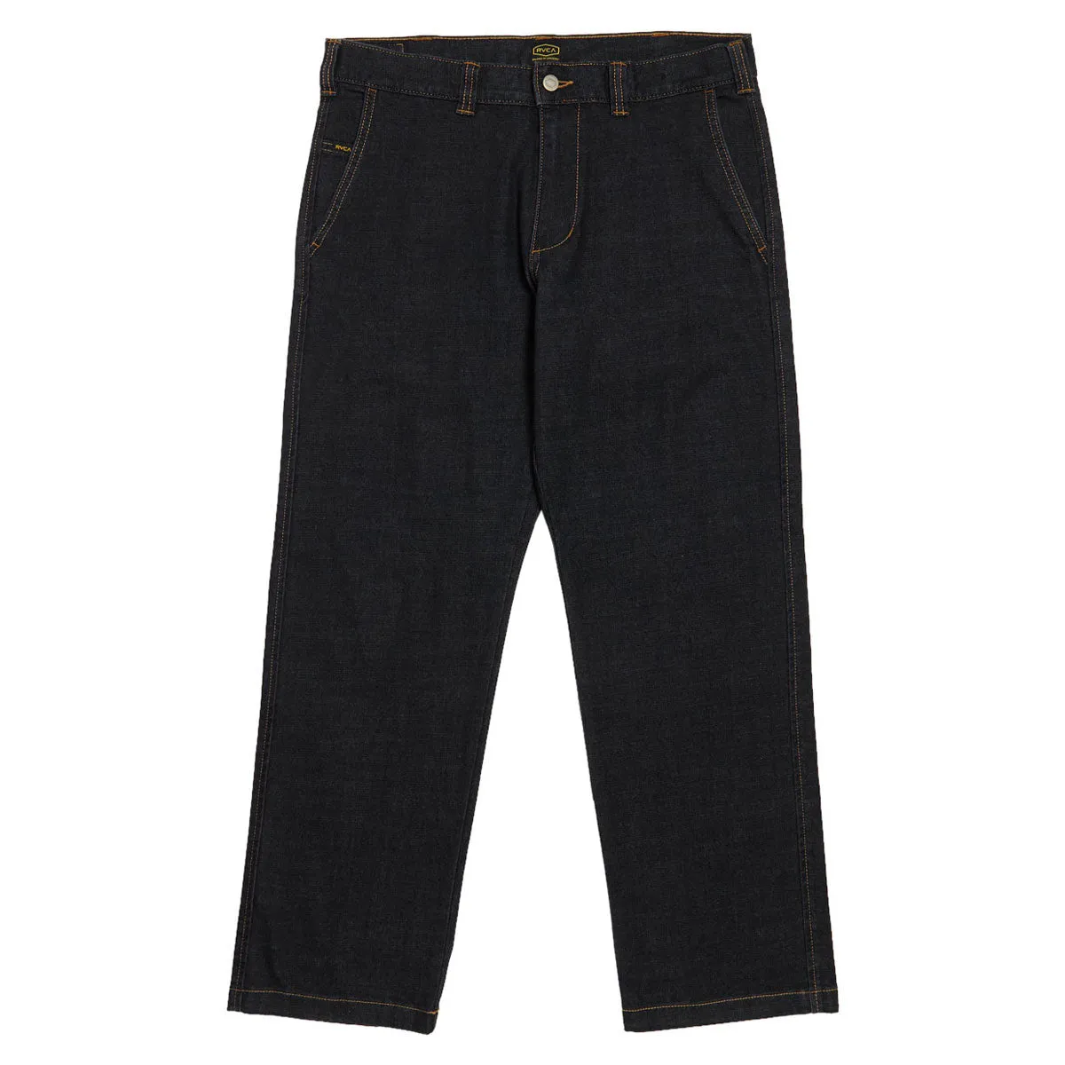 RVCA Americana Dayshift Denim Chino Pants - Black Denim sold by CCS