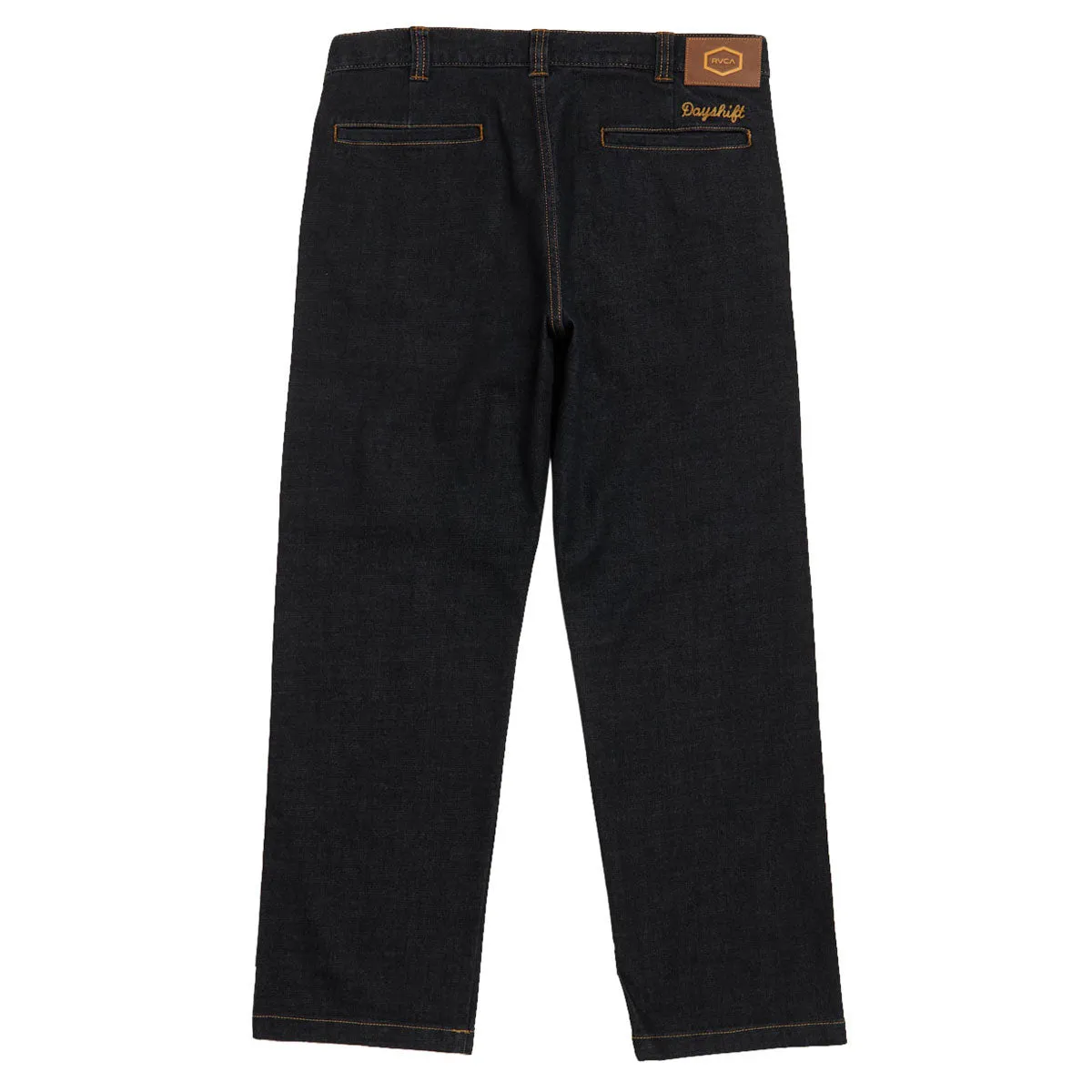 RVCA Americana Dayshift Denim Chino Pants - Black Denim sold by CCS product image thumbnail 2