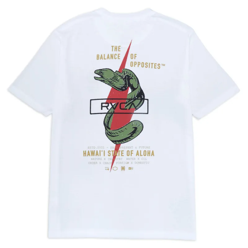 RVCA Shock Squad T-Shirt - White sold by CCS