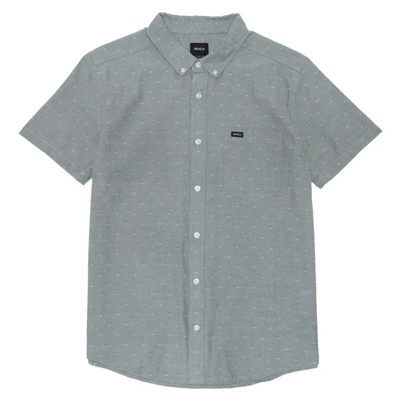 RVCA Thatll Do Dobby Shirt - Jade sold by CCS
