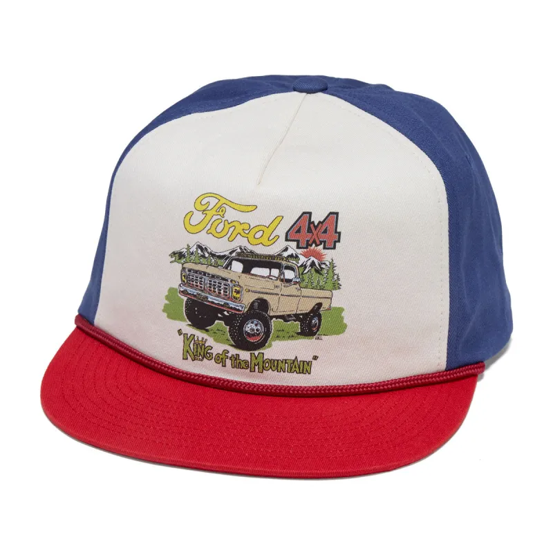 Brixton x Ford King Of The Mtns Hp Snapback Hat - Multi made by Brixton