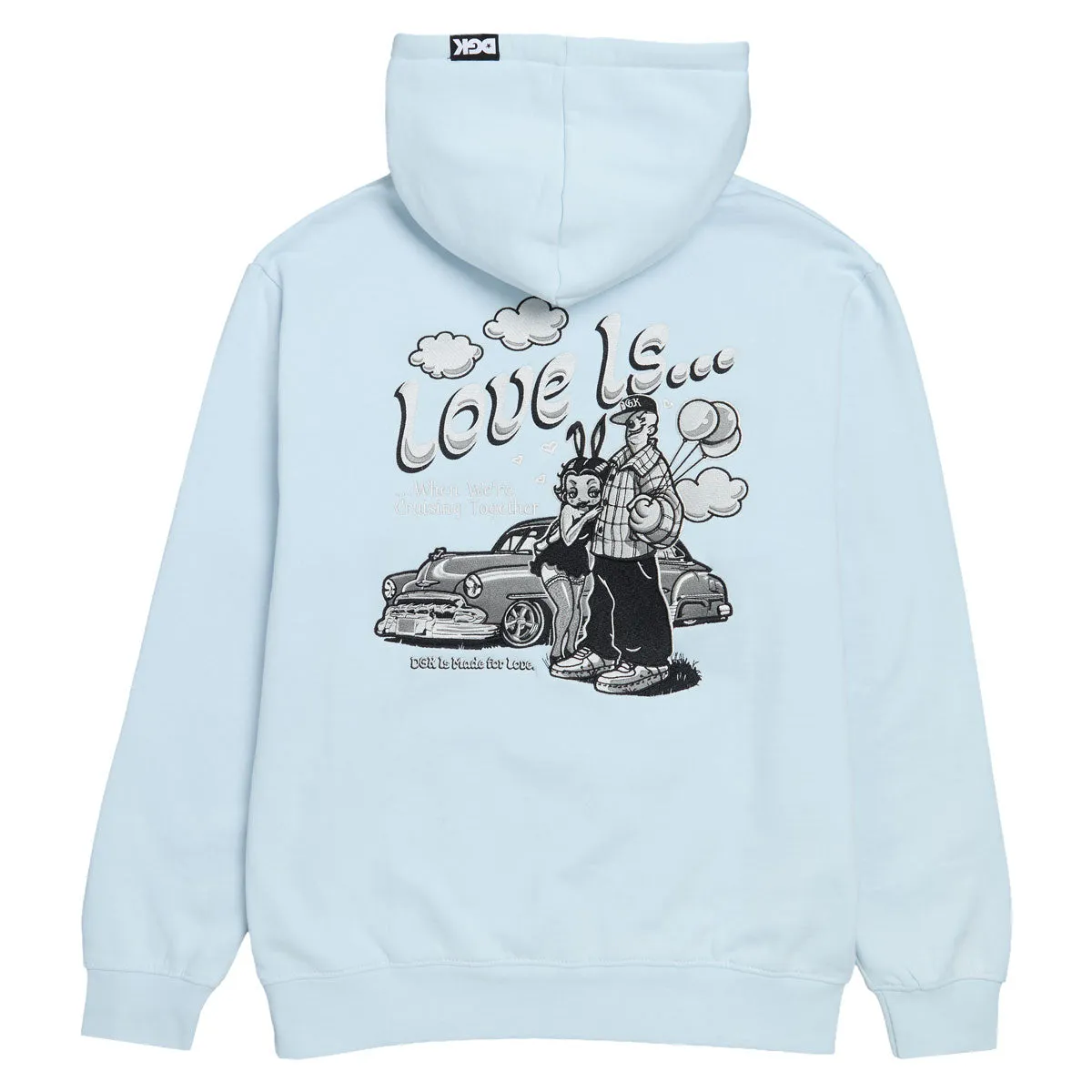 DGK Love Is... Hoodie - Powder Blue sold by CCS product image thumbnail 2
