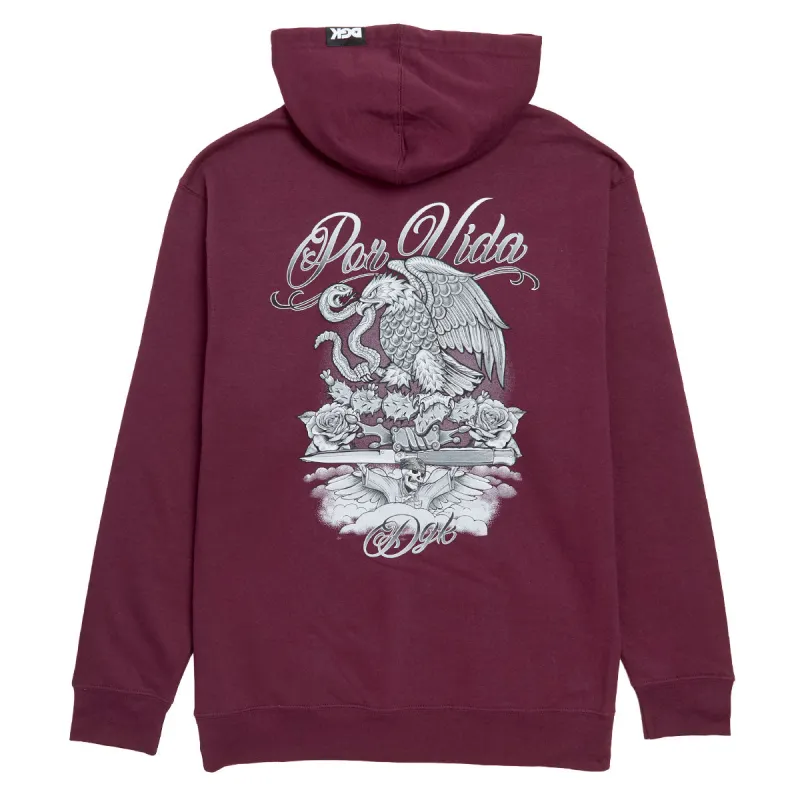 DGK Batalla Hoodie - Maroon sold by CCS