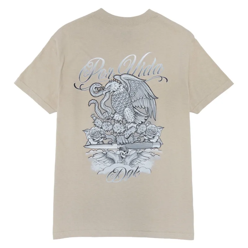 DGK Batalla T-Shirt - Sand sold by CCS