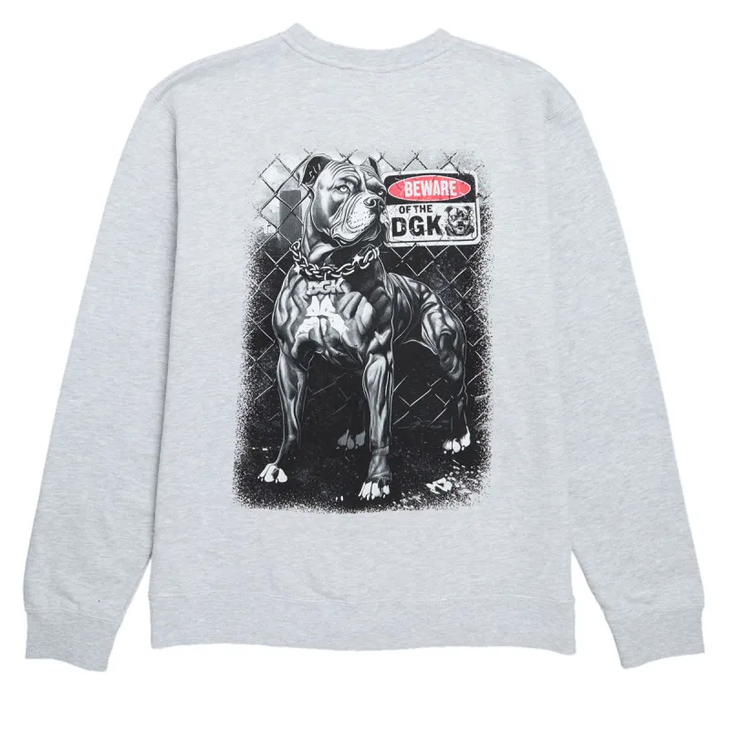 DGK On Guard Sweatshirt - Grey Heather sold by CCS