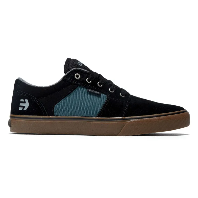 Etnies Barge Ls Shoes - Black/Teal sold by CCS
