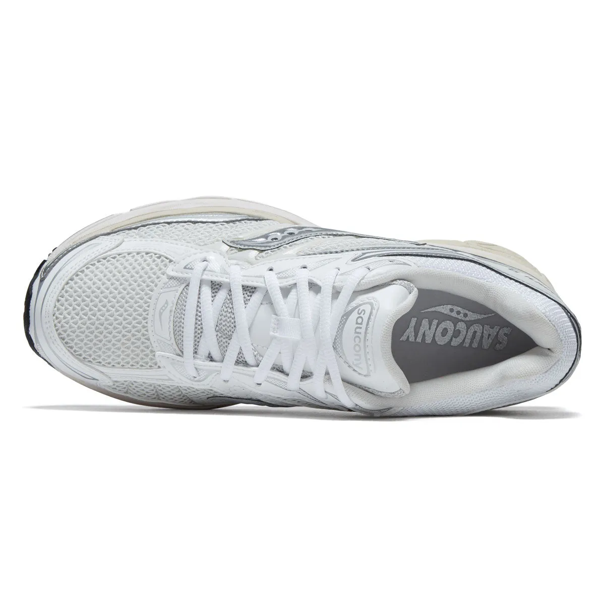 Saucony Progrid Omni 9 Shoes - White/Silver sold by CCS product image thumbnail 3
