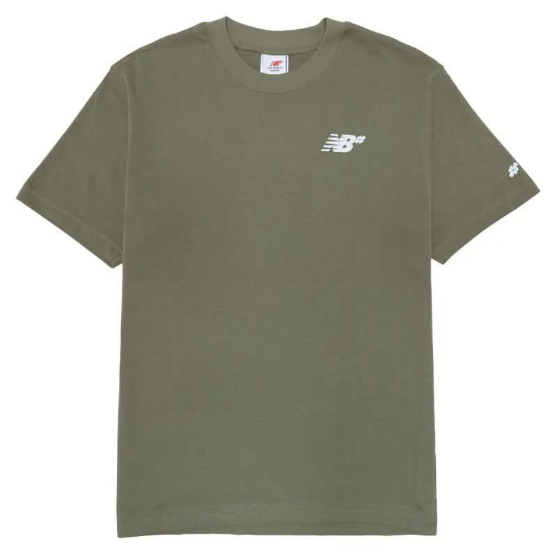 New Balance Numeric Small Logo T-Shirt - Dark Olive sold by CCS