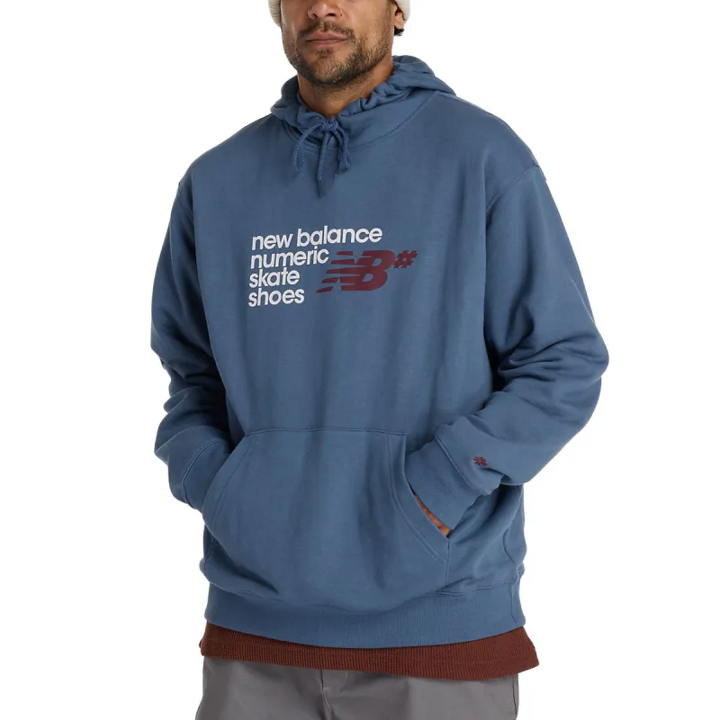 New Balance Numeric Logo Hoodie - Blue sold by CCS
