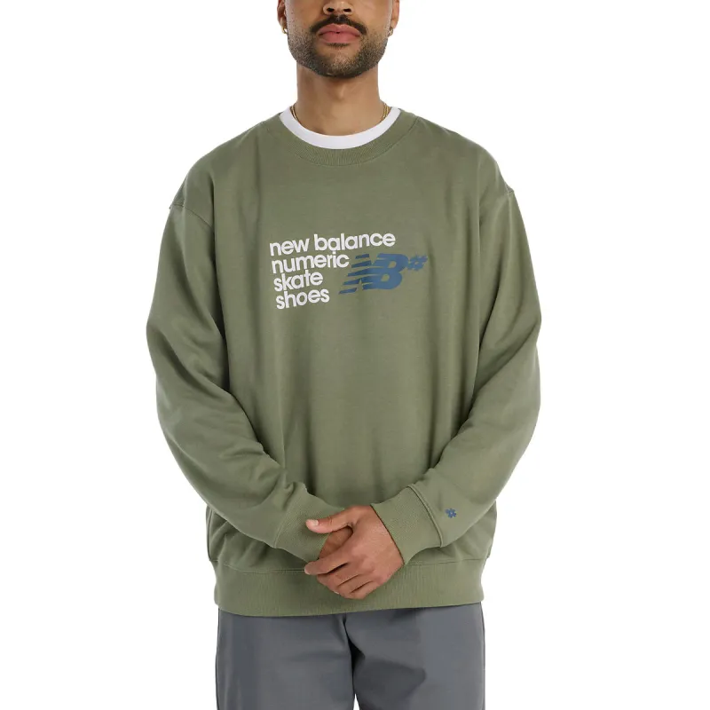 New Balance Numeric Logo Sweatshirt - Dark Olive sold by CCS