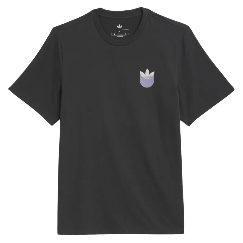 Adidas Skate Trefoil Shadow T-Shirt - Black/Olive Strata sold by CCS