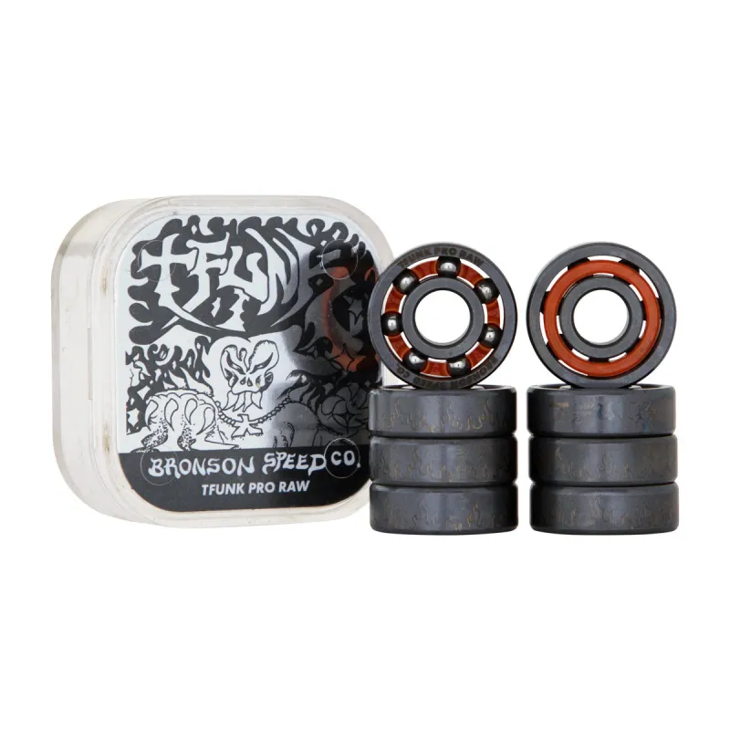 Bronson TFunk Pro Raw Bearings - Red made by CCS