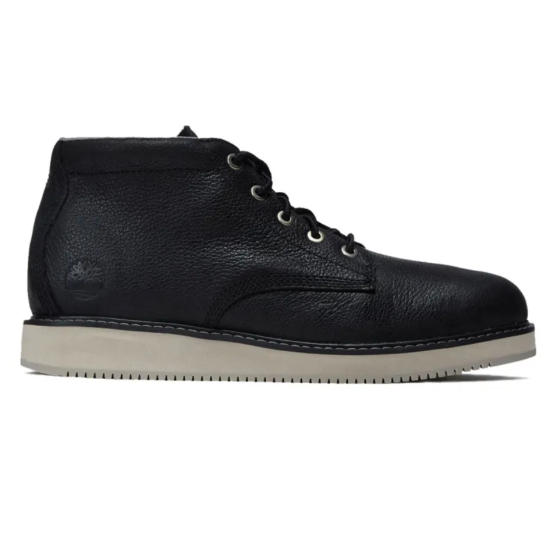 Timberland Redwood Edge Mid Lace Up Chukka Boots - Black Full Grain sold by CCS