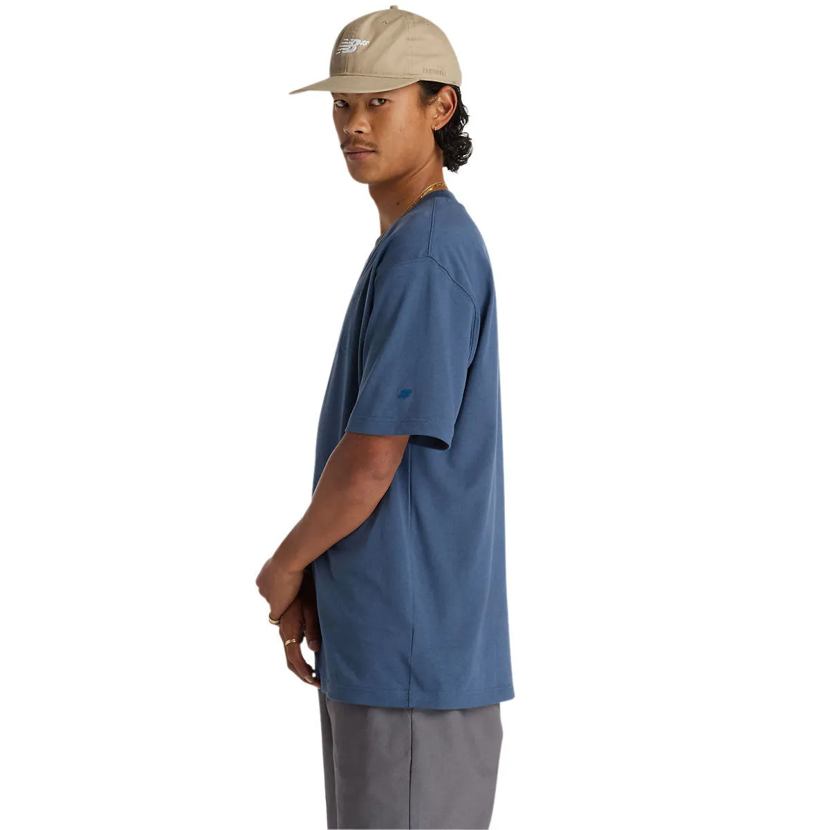 New Balance Numeric Cotton T-Shirt - Blue sold by CCS product image thumbnail 3